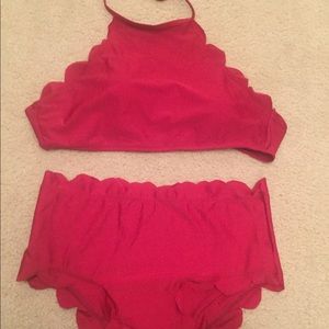 Scalloped Swimsuit